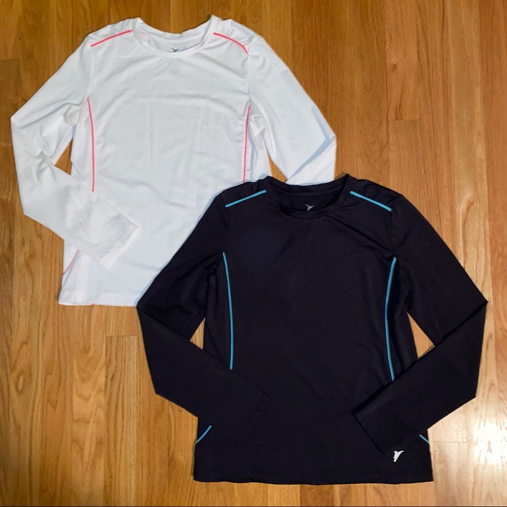 OLD NAVY | Running / Activewear Long Sleeve Top Bundle